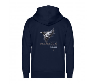 Fly to Valhalla (EN) - Unisex Organic Zipper ST/ST