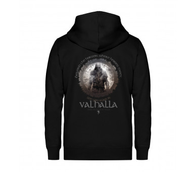 See you again in Valhalla (EN) - Unisex Organic Zipper ST/ST