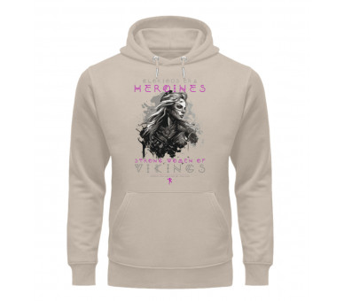 Strong woman of vikings (EN) - Unisex Organic Hoodie