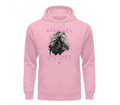 Strong woman of vikings (EN) - Unisex Organic Hoodie