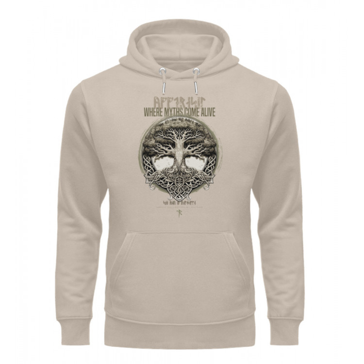 Yggdrasil - der Weltenbaum (EN) - Unisex Organic Hoodie