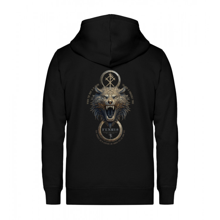 Fenris - Body in chains (EN) - Unisex Organic Zipper ST/ST