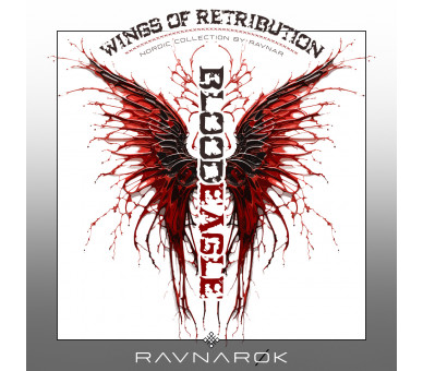 Wings of Retribution - BloodEagle (auf hell) - Unisex Organic Zipper ST/ST