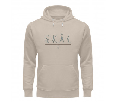 Skal - lasst uns trinken - Unisex Organic Hoodie