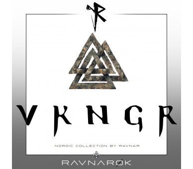 VKNGR - Valknut (auf hell) - Unisex Organic Zipper ST/ST