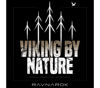 Viking by nature (auf dunkel) - Unisex Organic Zipper ST/ST