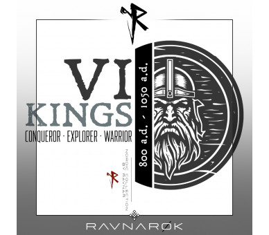 Vikings - Conqueror, Explorer, Warrior (EN - auf hell) - Unisex Organic Zipper ST/ST