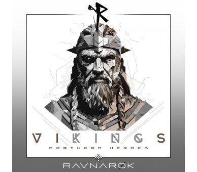 Vikings - Northern heroes (EN) - Unisex Organic Zipper ST/ST