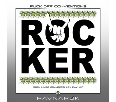 Rocker - fuck off conventions (auf hell) - Unisex Organic Zipper ST/ST