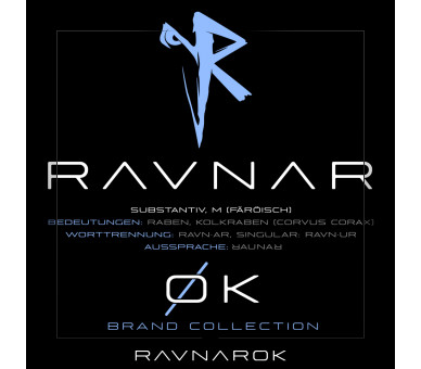 Ravnarok - Brand 02 (auf dunkel) - Unisex Relaxed Tanktop