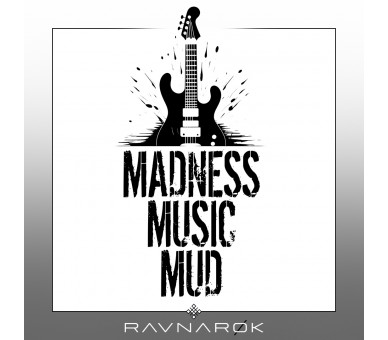 Madness, music, mud (auf hell) - Unisex Relaxed Tanktop