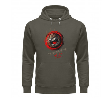 666 - the number of the beast (EN) - Unisex Organic Hoodie