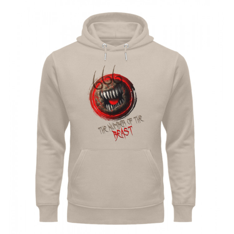 666 - the number of the beast (EN) - Unisex Organic Hoodie