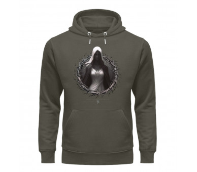 Die Hexe im Dornenring - Unisex Organic Hoodie