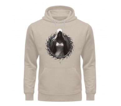 Die Hexe im Dornenring - Unisex Organic Hoodie