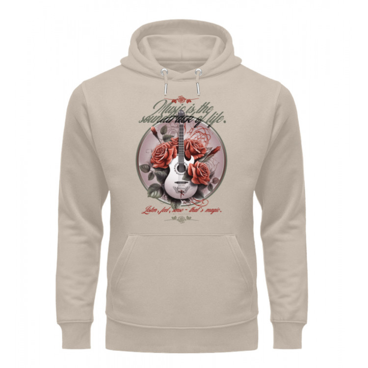 Music - Soundtrack of life (EN) - Unisex Organic Hoodie