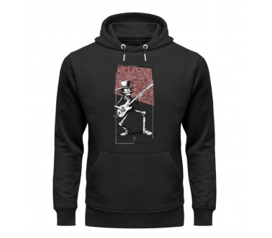 Der verrückte Gitarrist - Unisex Organic Hoodie