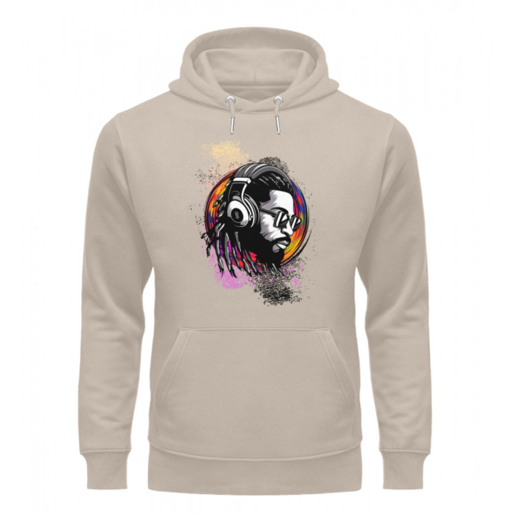 Reggae Man - colorful vibes - Unisex Organic Hoodie