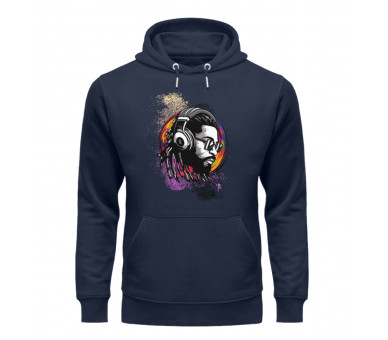 Reggae Man - colorful vibes - Unisex Organic Hoodie