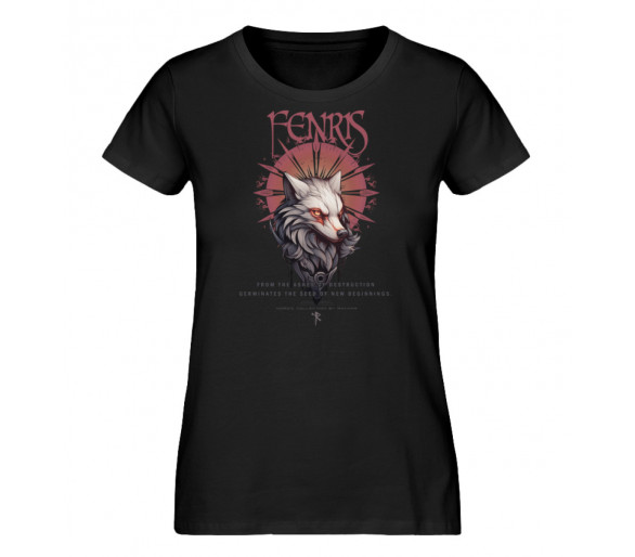 Fenris - from the ashes (EN) - Damen Premium Organic Shirt