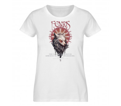 Fenris - from the ashes (EN) - Damen Premium Organic Shirt