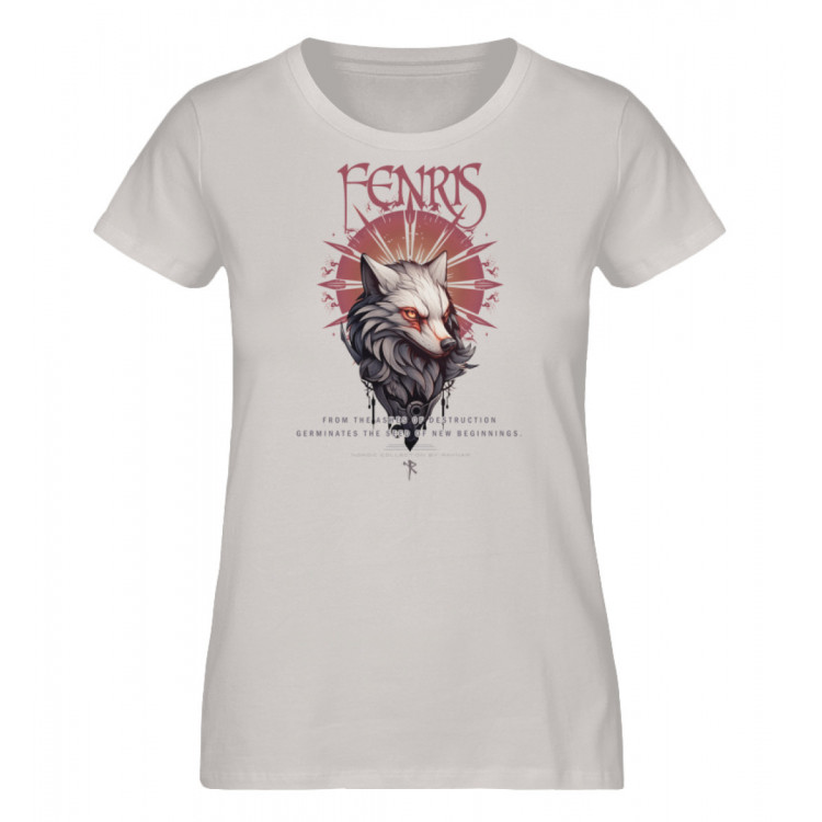 Fenris - from the ashes (EN) - Damen Premium Organic Shirt