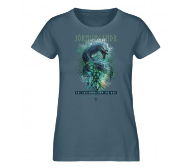 Jörmungandr - the beginning and the end (EN) - Damen Premium Organic Shirt