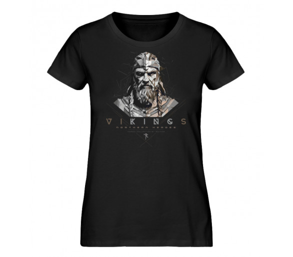 Vikings - Northern heroes (EN) - Damen Premium Organic Shirt