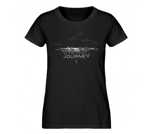 Viking Journey (EN auf dunkel) - Damen Premium Organic Shirt