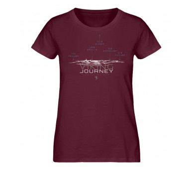 Viking Journey (EN auf dunkel) - Damen Premium Organic Shirt