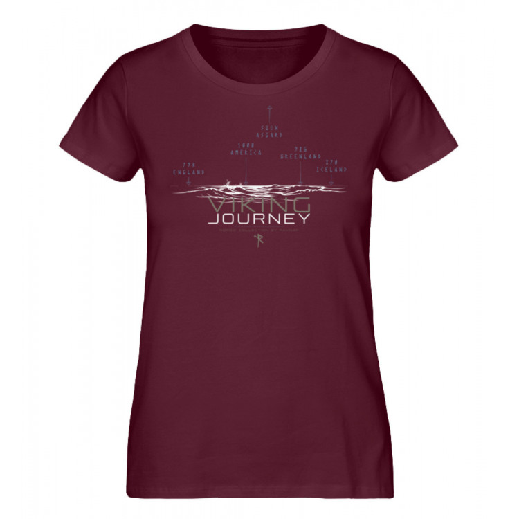 Viking Journey (EN auf dunkel) - Damen Premium Organic Shirt