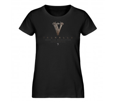 V - Valhalla (EN) - Damen Premium Organic Shirt