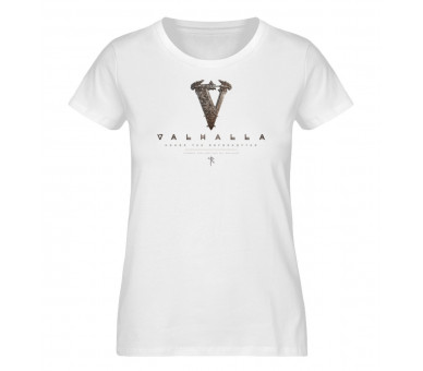 V - Valhalla (EN) - Damen Premium Organic Shirt