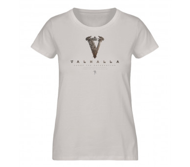 V - Valhalla (EN) - Damen Premium Organic Shirt