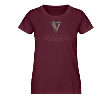 V - Valhalla (EN) - Damen Premium Organic Shirt