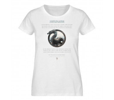 Jormungandr - die Midgardschlange - Damen Premium Organic Shirt