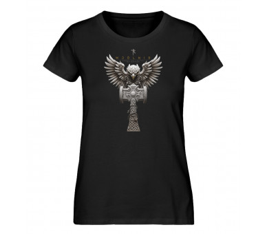 Mjölnir - vom Raben bewacht - Damen Premium Organic Shirt