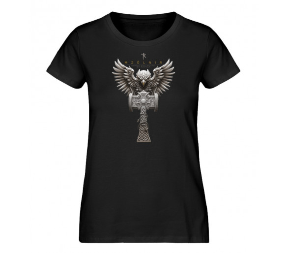 Mjölnir - vom Raben bewacht - Damen Premium Organic Shirt