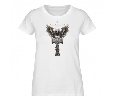 Mjölnir - vom Raben bewacht - Damen Premium Organic Shirt