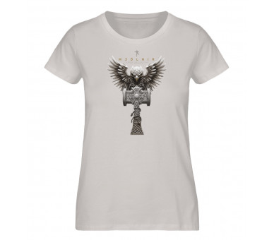 Mjölnir - vom Raben bewacht - Damen Premium Organic Shirt