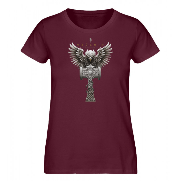 Mjölnir - vom Raben bewacht - Damen Premium Organic Shirt