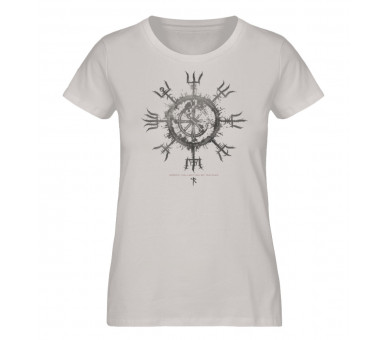 Vegvisir (auf hell) - Damen Premium Organic Shirt