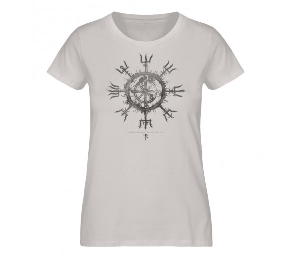 Vegvisir (auf hell) - Damen Premium Organic Shirt