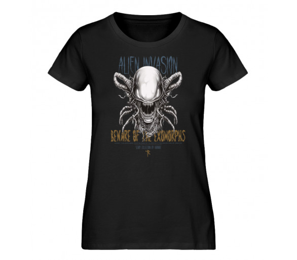 Beware of the exomorphs (EN) - Damen Premium Organic Shirt