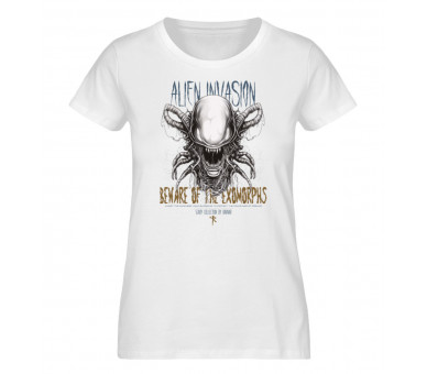 Beware of the exomorphs (EN) - Damen Premium Organic Shirt