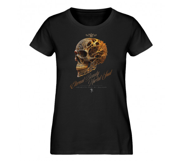 Eternal beauty - mortal soul (EN) - Damen Premium Organic Shirt