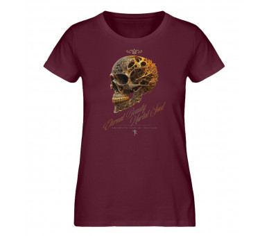 Eternal beauty - mortal soul (EN) - Damen Premium Organic Shirt