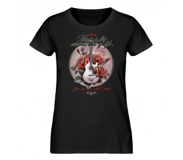 Music - Soundtrack of life (EN) - Damen Premium Organic Shirt