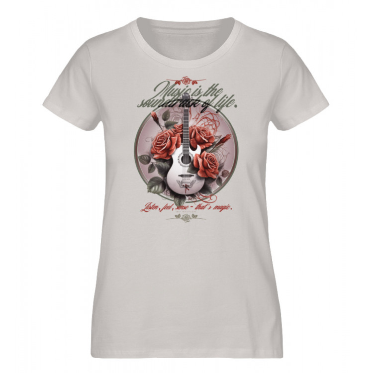 Music - Soundtrack of life (EN) - Damen Premium Organic Shirt