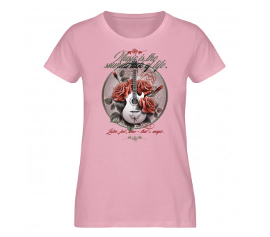 Music - Soundtrack of life (EN) - Damen Premium Organic Shirt